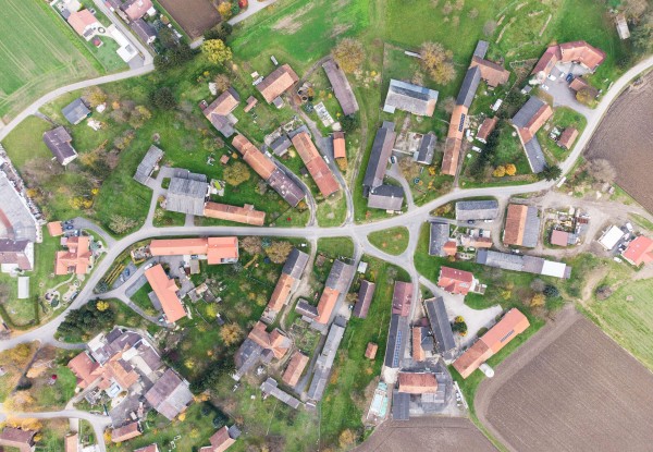 Drohnenfoto Sicheldorf 1 Drohnenfoto Sicheldorf